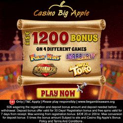 casino big apple 21 free spins